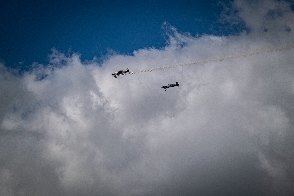 Der bliver også flyshow ved årets sidste weekend.
(Foto: Grippo)